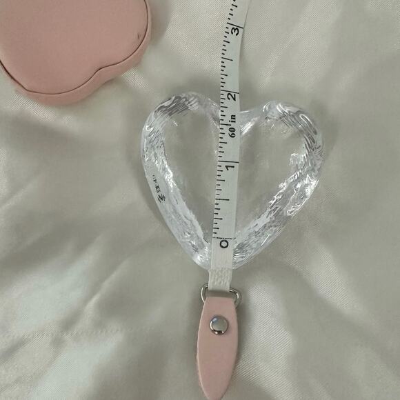 Highgate Heart by Simon Pearce  small Clear, Textured, Heart Shape, Giftware - Picture 6 of 8